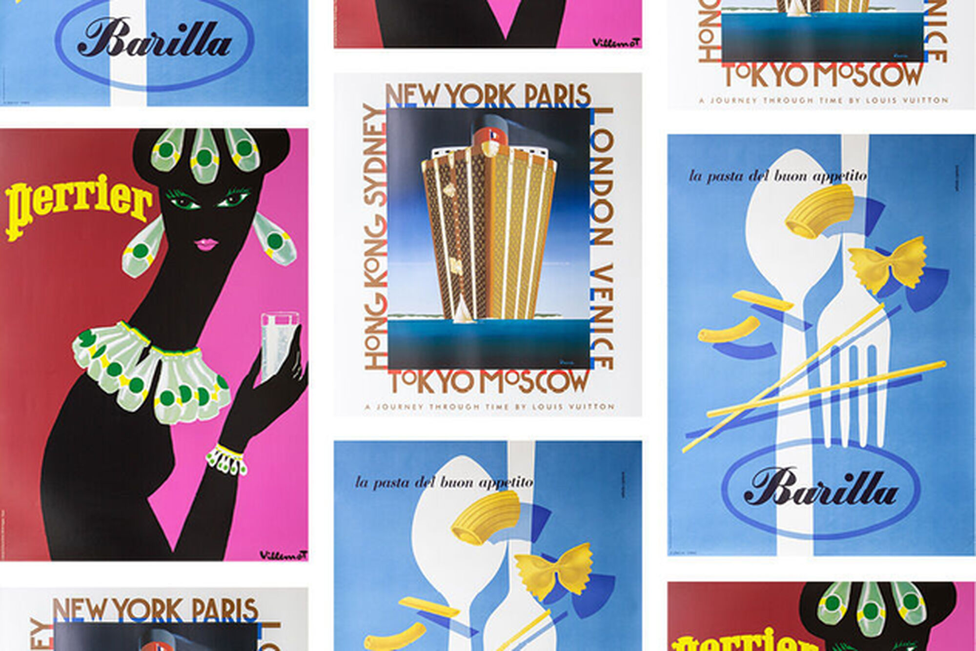 Manifesti pubblicitari vintage, la storia per immagini del XX secolo in mostra allo spazio ANTONOF