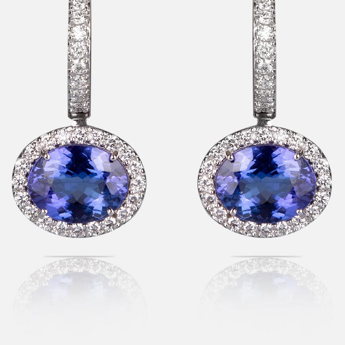 Orecchini tanzanite