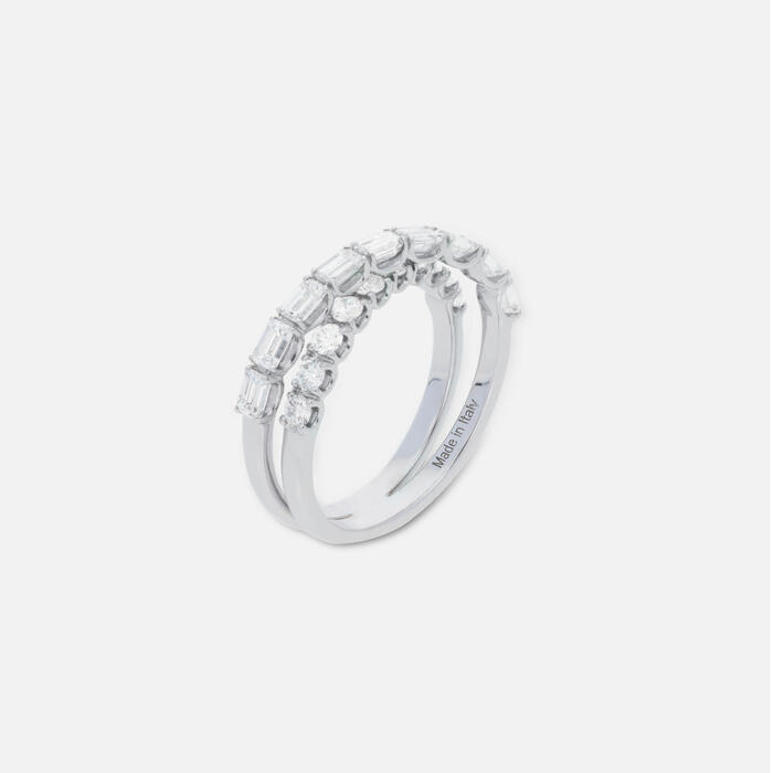 Double Diamond Ring