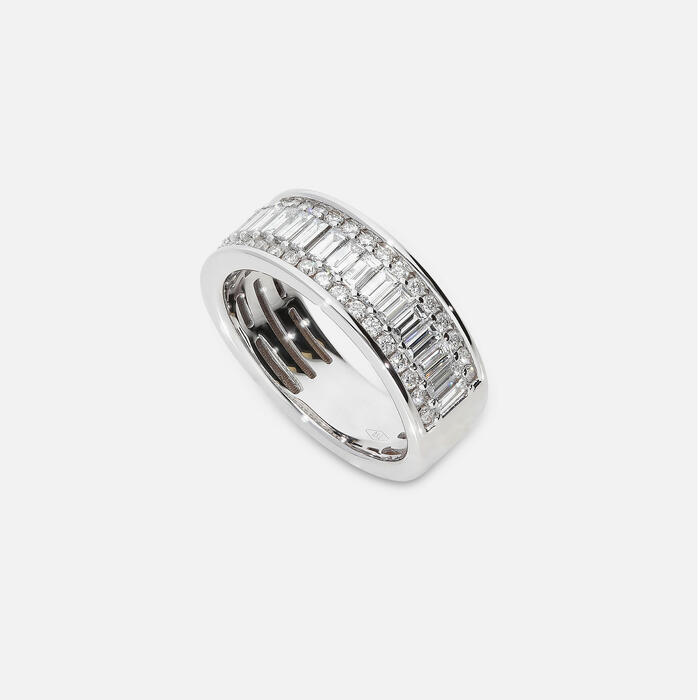 Diamond band ring