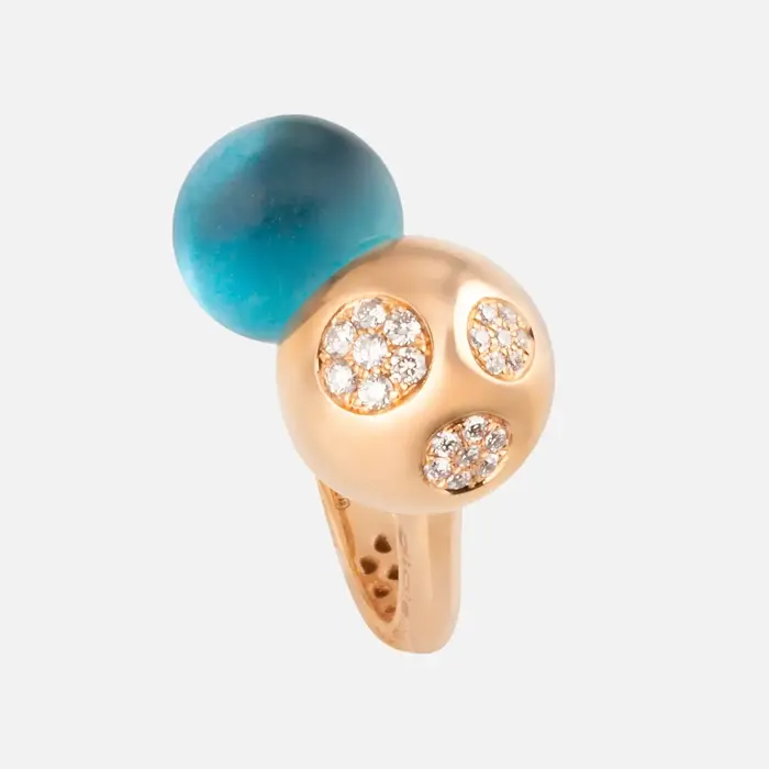 Anello in oro e pietre