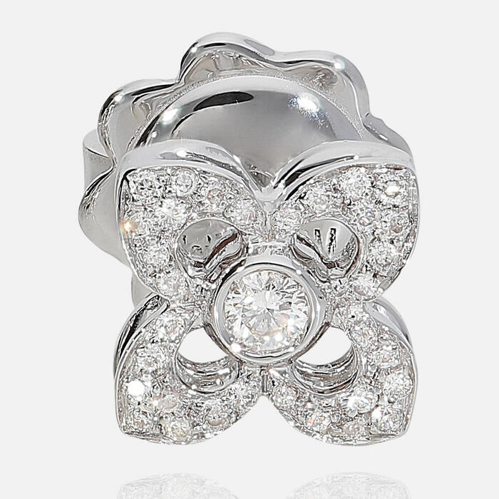 Orecchini diamanti fiore